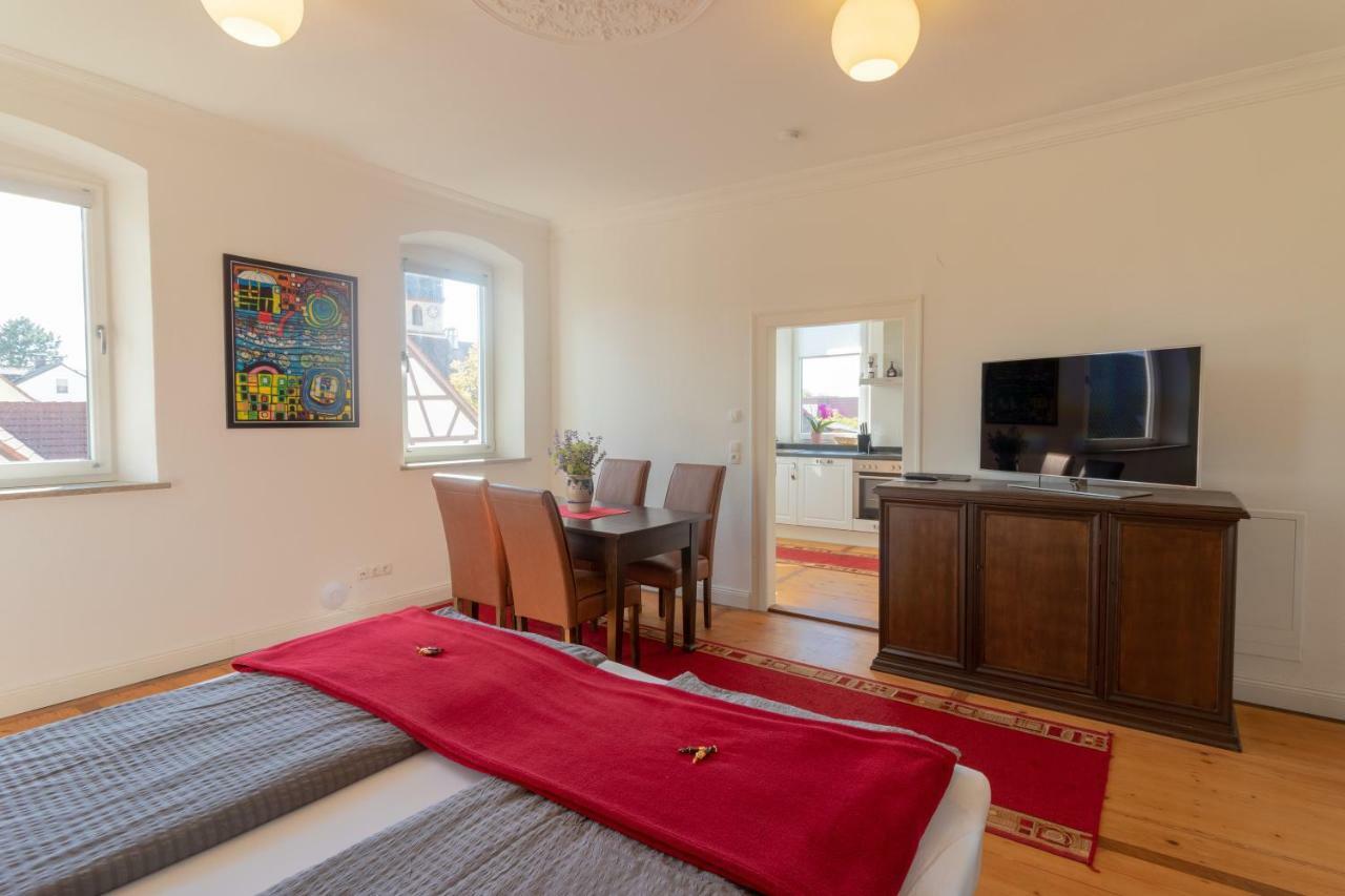 Exklusive Ferienwohnung Geisfeld Exterior foto